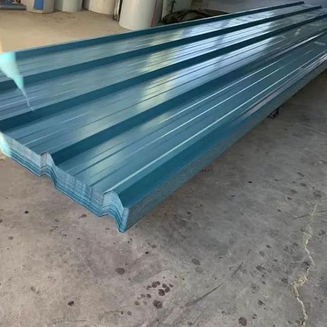 Galvanized Iron Roof Sheets Prepainted Corrugated Steel for Building Welded and Punched with GS Certificate