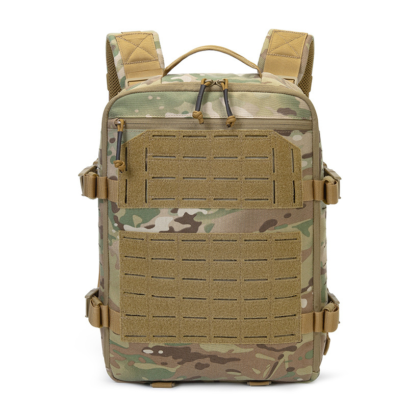 GAF Custom Waterproof Camo Molle Rucksack 1000d Nylon Combat Assault Bag Tactical Backpack