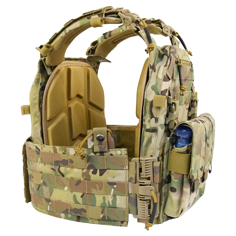 GAG Wholesale Molle System 1000D Nylon Quick Release Chaleco Tactico Tactical Vest Plate Carrier