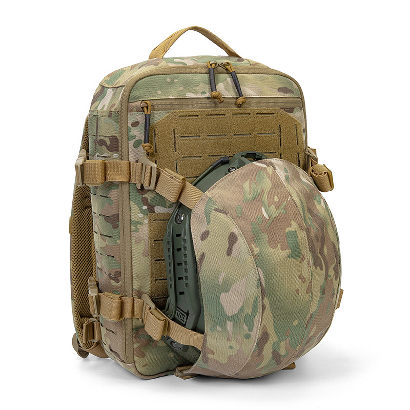 GAF Custom Waterproof Camo Molle Rucksack 1000d Nylon Combat Assault Bag Tactical Backpack