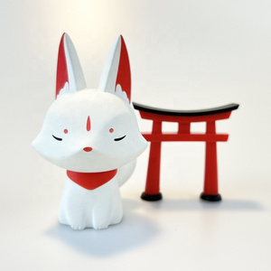 Sedex Custom Art Toy Manufacturer Japanese Shinto Shrine Animal PVC Statue Plastic Vinyl Figurines Toy