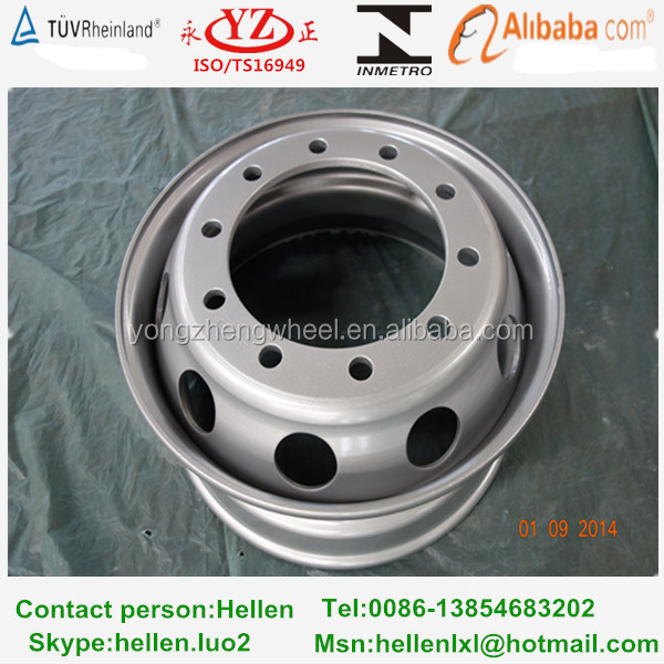 10 hole STR used heavy duty truck wheel