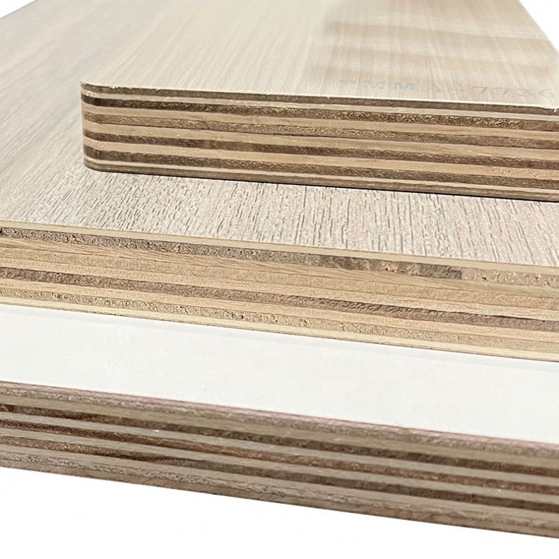 Good Quality 18Mm Melamine Film Face Plywood Solid Wood Board For Shiplap Wall Paneling