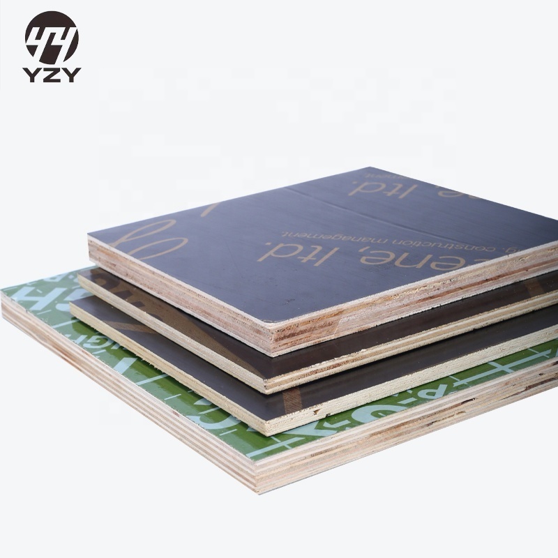 Cheap Prices Laminated Plywood Phenolic Board 1830*915mm Marine Plywood Black Film Faced Plywood For Construction