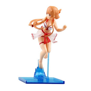 High Quality New Hot Sale 16 cm Sword Art Online Sexy Anime Girl Yuuki Asuna Action Figure