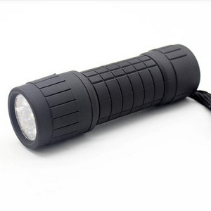 Rubber Flashlights Portable Practical Mini Plastic Manufacturers Customize Wholesale Led And Cob Outdoor  Led Flashlight