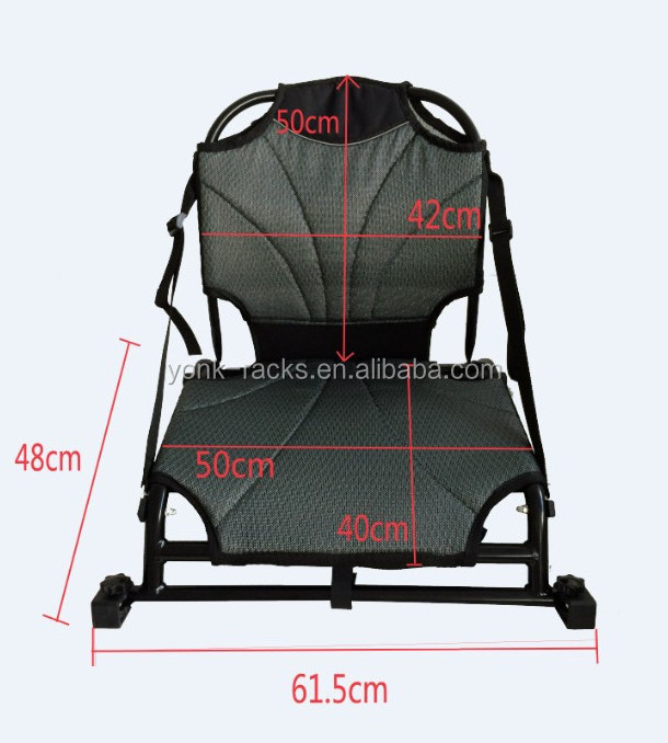 Yonk Deluxe Outdoor Fishing Chair Fishing Seat for Sit on Top Kayak