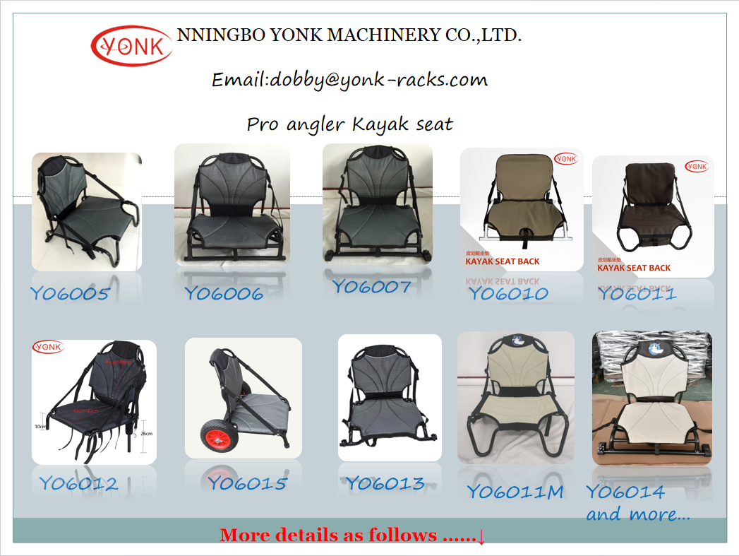 Yonk Deluxe Outdoor Fishing Chair Fishing Seat for Sit on Top Kayak