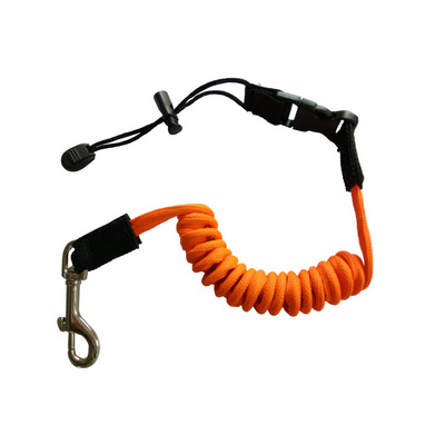 Yonk Marine Coiled Paddle Leash for Canoe Kayak Fishing