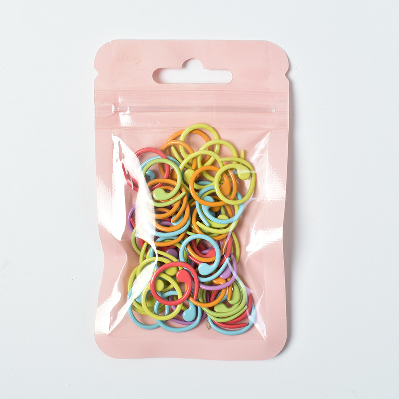 Knitting Stitch Rings Stitch Needle Clip Counter Sewing Accessories Crochet Knitting Locking Stitch Markers