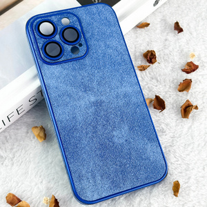 Popular Mobile shell Jeans Denim Design Phone Case for iPhone 11 12 13 14 15 Pro Max cover