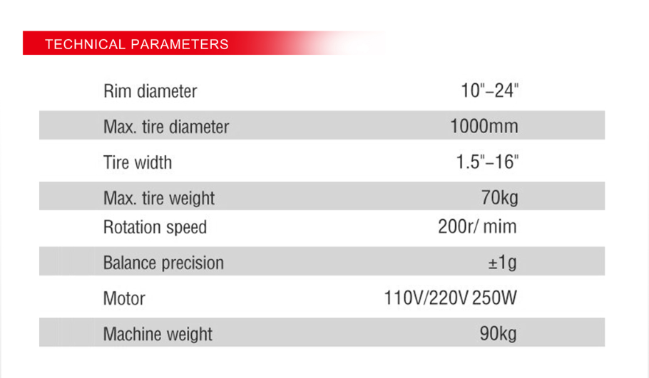 Wheel Balancer Wheel Balancing machine tyre balancer DS-60C