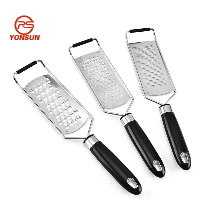 Stainless Steel Cheese Shredder Kitchen Nutmeg Vegetables Fruits Chocolate Potato Ginger Grater with protective cover