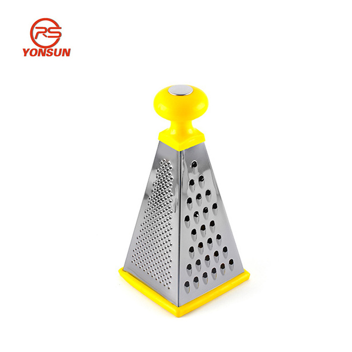 8inch 9inch Stainless Steel Cheese Grater Shredder 4 Sided Box Grater For Vegetables vegetable cutter ginger garlic slicer Tools