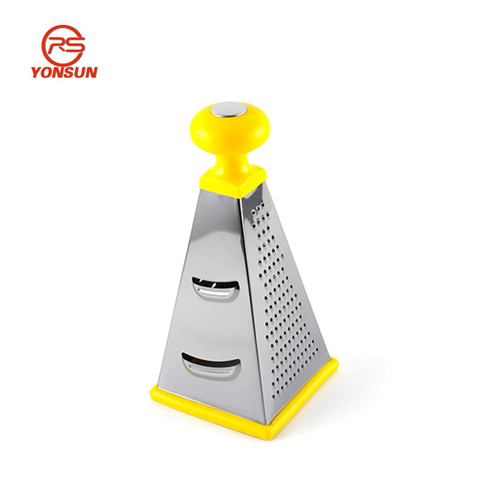 8inch 9inch Stainless Steel Cheese Grater Shredder 4 Sided Box Grater For Vegetables vegetable cutter ginger garlic slicer Tools