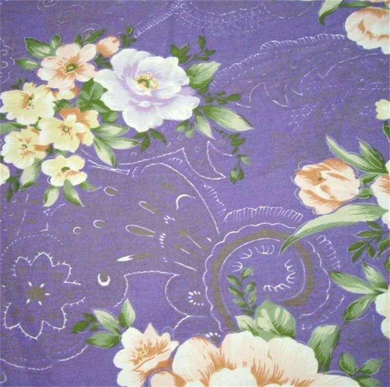 100% Cotton 233t Hotel Designer Flowers Plain Weave Down Proof Fabric Suitable for Bedding