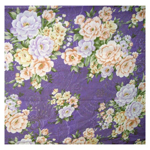 100% Cotton 233t Hotel Designer Flowers Plain Weave Down Proof Fabric Suitable for Bedding