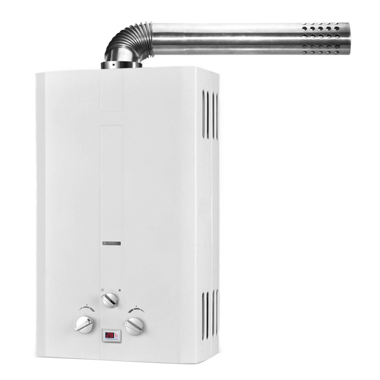 Propane Tankless Instant Boiler 6L to 18L Gas Water Heater with Shower Head Kit