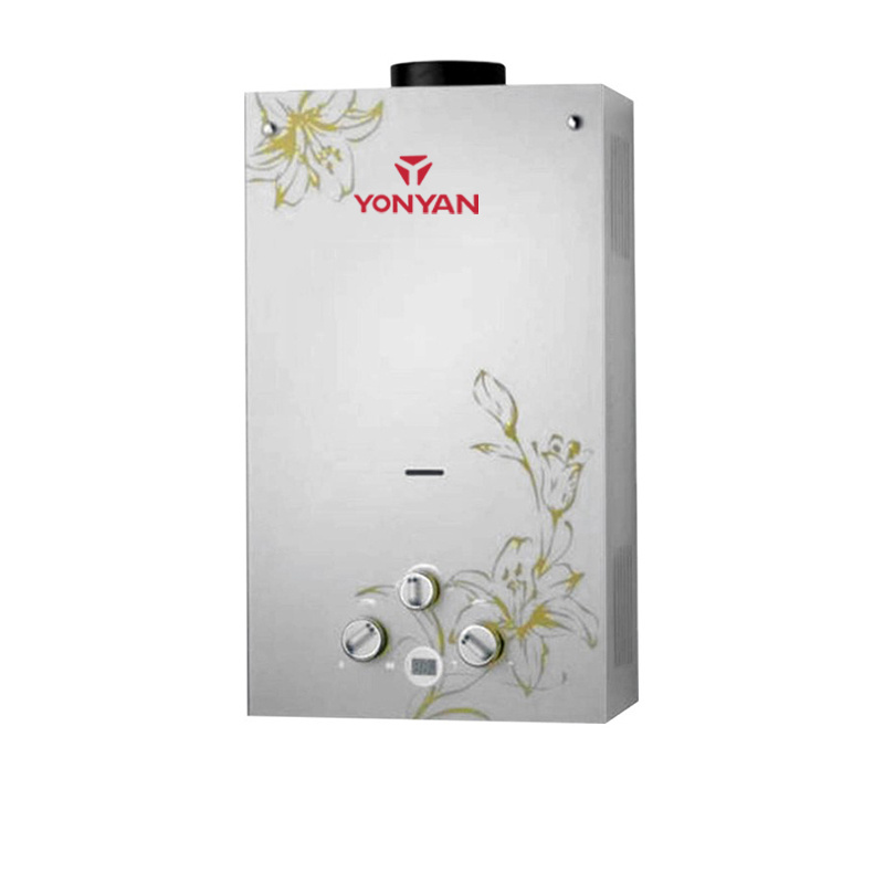 Home appliance brand CKD SKD instant Gas Water Heater 12L 13L good price butane gas geyser