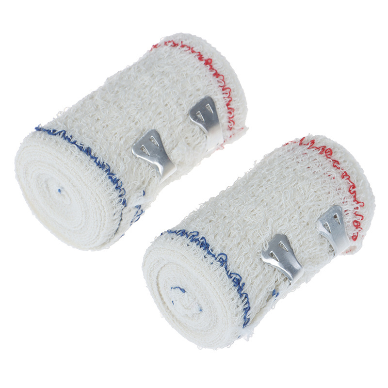 Single Package Skin Friendly  Gauze Bandage Elastic Crepe Bandage