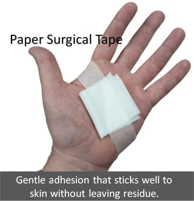 Custom Wound First Aid Surgical Non Woven Adhesive Medical Micropore Tape