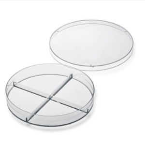 OEM Manufacture Price 60 75 90 100 120mm petri dishes 4 well cell culture dish