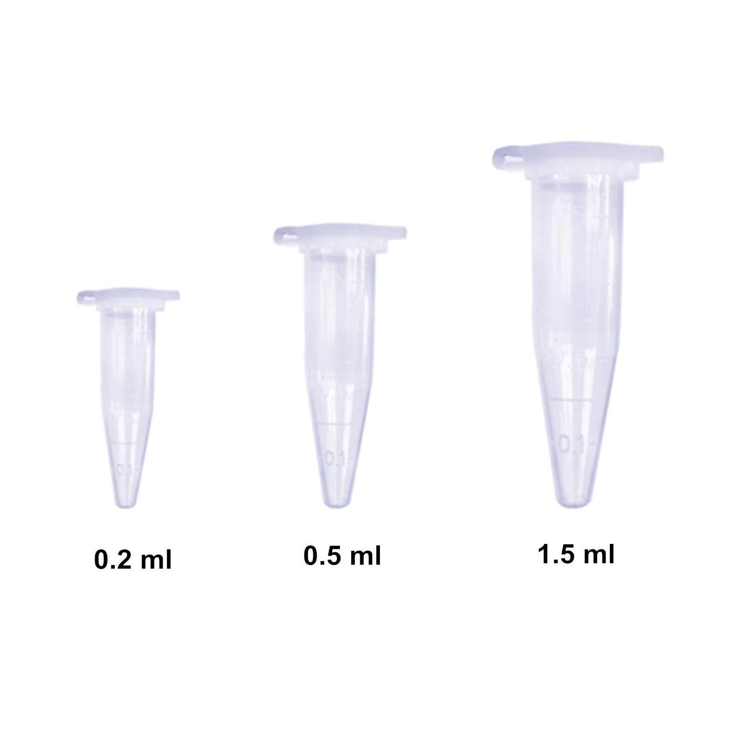 Sterile Microcentrifuge Tubes 0.5 1.5 2.0 mL for sample storage