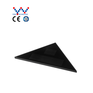 Yonz 2024 wholesale price solar panels high efficiency full black triangle shape solar panel for Roof tiles