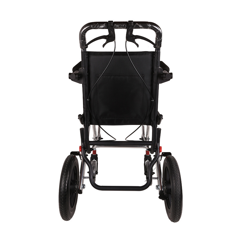 2023 Rehabilitation Medical Hospital DIsabled Foldable manual  solid tire wheelchair chair for the Elderly people