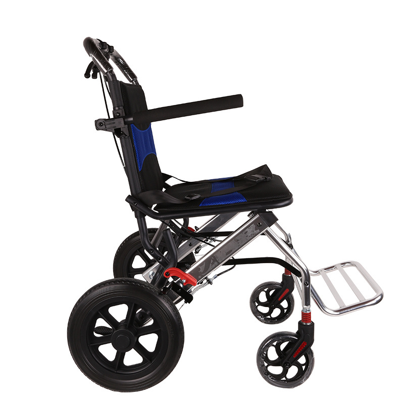 2023 Rehabilitation Medical Hospital DIsabled Foldable manual  solid tire wheelchair chair for the Elderly people