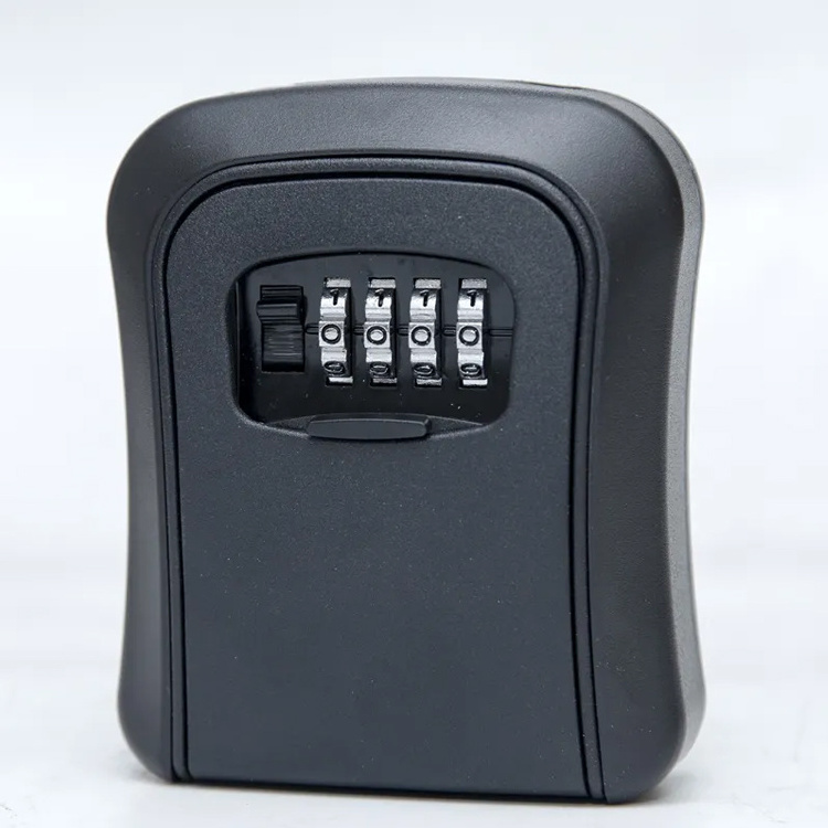 Portable Key Storage Combination Code Lock Secure Key Lock Safe Box For Family Realtor Outdoor Wall