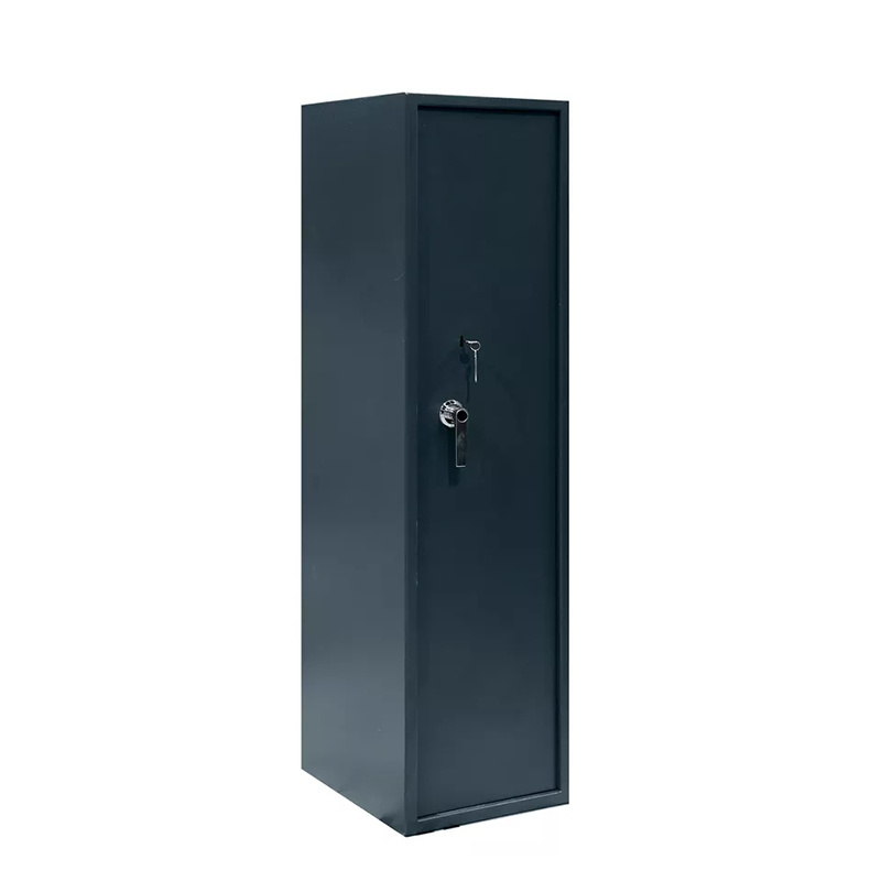 Large metal security safety gun cabinet for keeping long guns