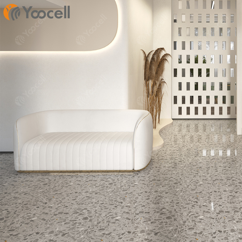 Yoocell modern waiting leather sectional living room sofa public waiting area sectional office sofa waiting chair salon