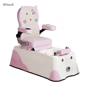 Yoocell high quality foot spa chairs pink nail salon butterfly kids pedicure chair manicure spa chair