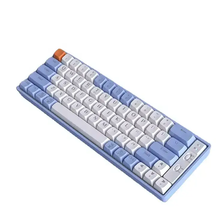 Mini Keyboard Wireless 60 Percent Mechanical Keyboard Wireless Light Backlit Keyboard