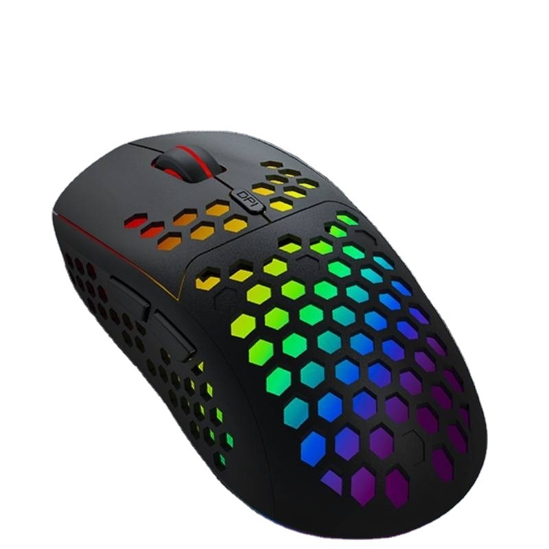 Honeycomb Gaming Mouse Mouse Wireless Hot Swappable Custom Logo Gamer Mouse