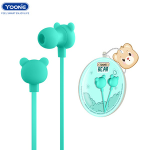 Mobile Wired Headphones 3.5 Sport Earbuds with Bass Phone Earphones Stereo Headset Mic Music Earphones for phone