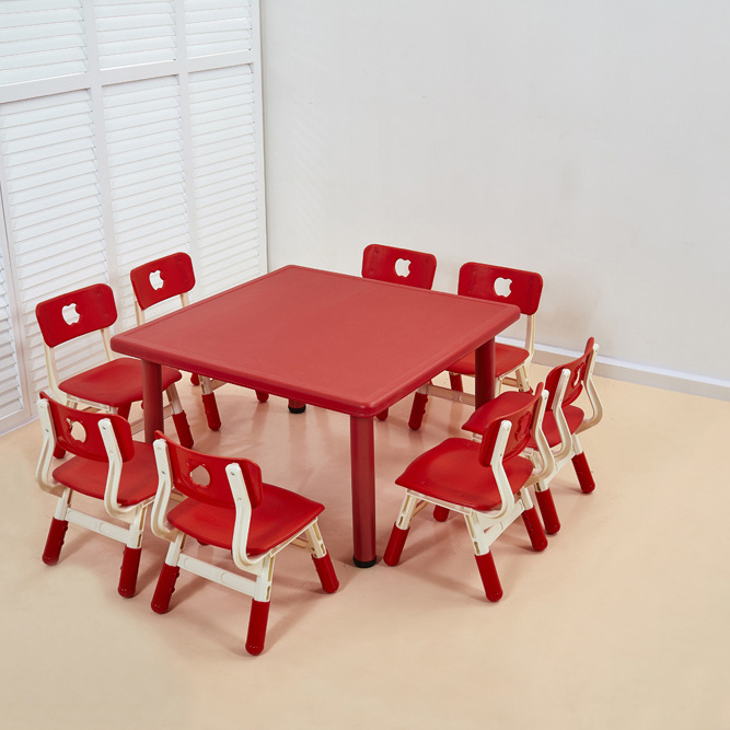 School Furniture Kindergarten Kids Home Study Table And Chair Set Cheap Table And Chairs Clearance