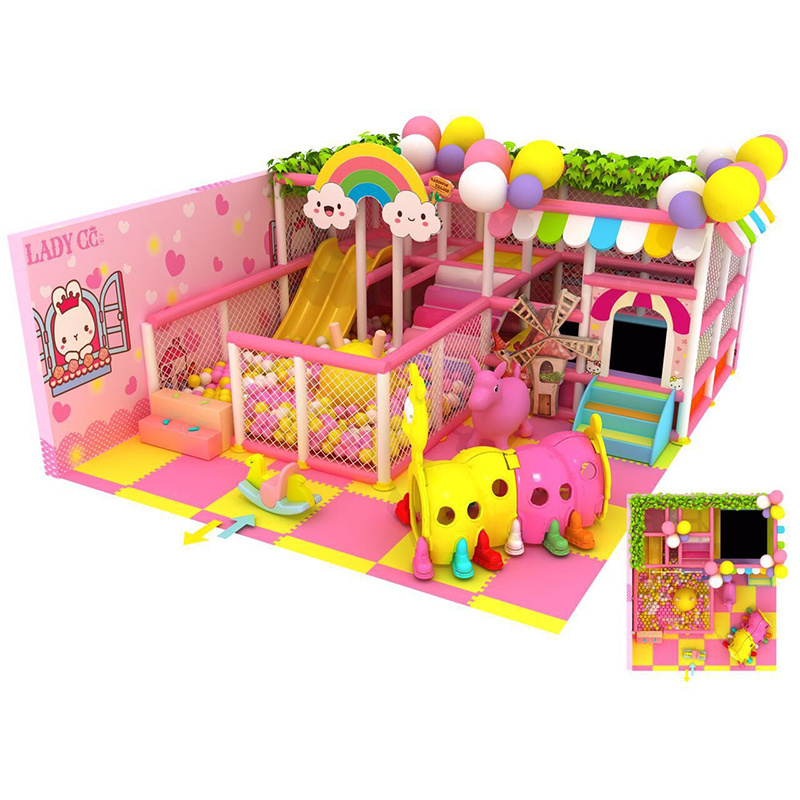 Commercial Kids Play Area Indoor Playground Equipment