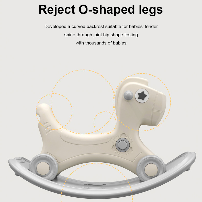 Modern Rocking Chair Manufacturer Children Rocking Horse Toy Kids