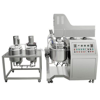 Industry Lab Vacuum Dispenser Homogenizer Mixer Mayonnaise Body Cream Making Machine Lab Homogenizer