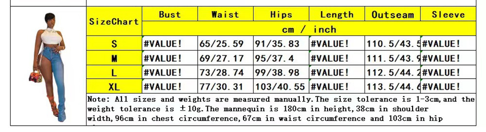 Personality street style high waist skinny denim jeans pants women's stacked one leg out jeans