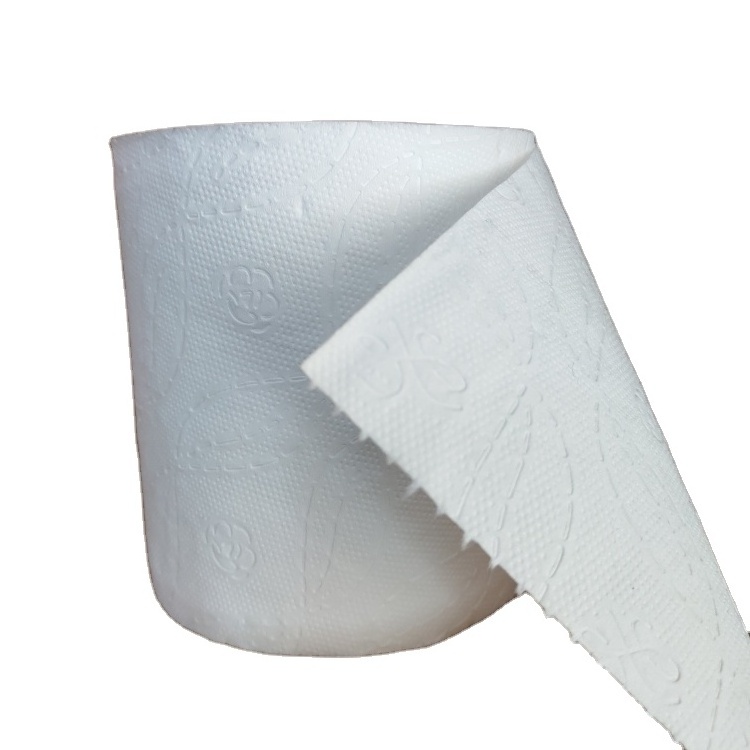 Toilet paper Manufacturers printed white ultra soft family toilet paper roll papel higenico por mayor hotel toilet roll 3 pli