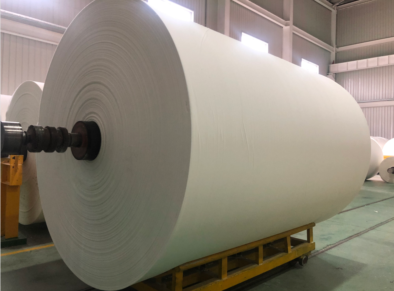 Factory Direct Sale Discount tissue paper price per ton jumbo roll raw material