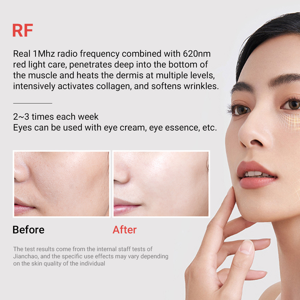 New Design Personal Skin Care Beauty Product EMS RF Radio Frequency Facial Massage Portable Device