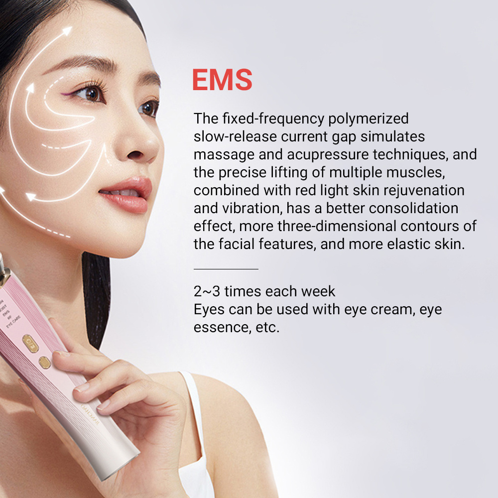 New Design Personal Skin Care Beauty Product EMS RF Radio Frequency Facial Massage Portable Device