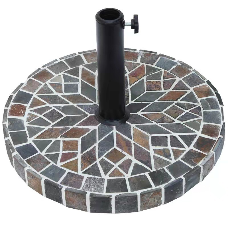 Customization Weight Wind Resistance Granite Umbrella Base Heavy Duty