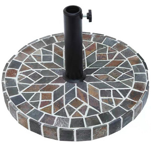 Customization Weight Wind Resistance Granite Umbrella Base Heavy Duty