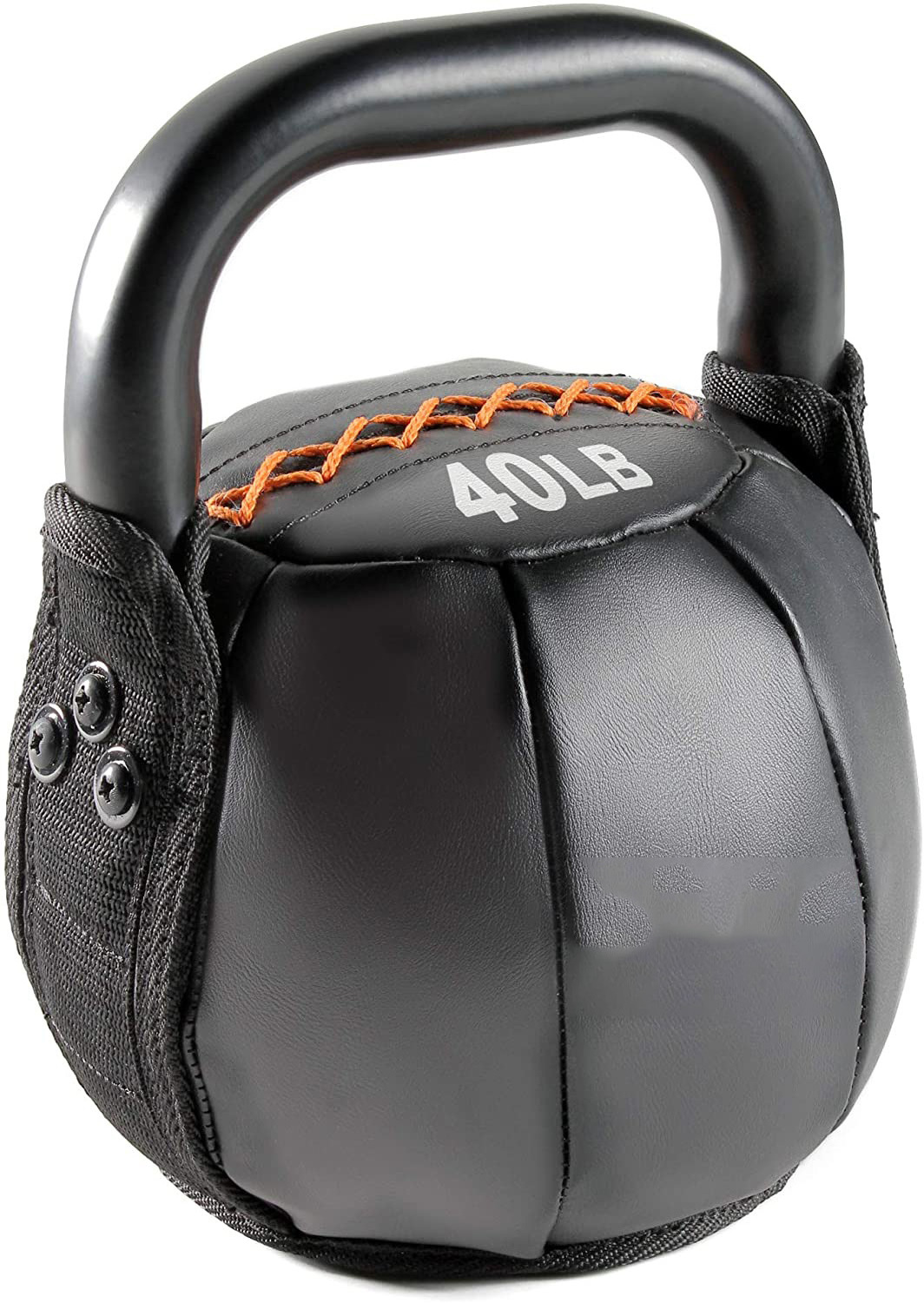 High Quality 10kg 10lb Custom Logo Fitness Sand Iron Material Handle Soft Kettlebell 15lb Empty Soft Kettlebell