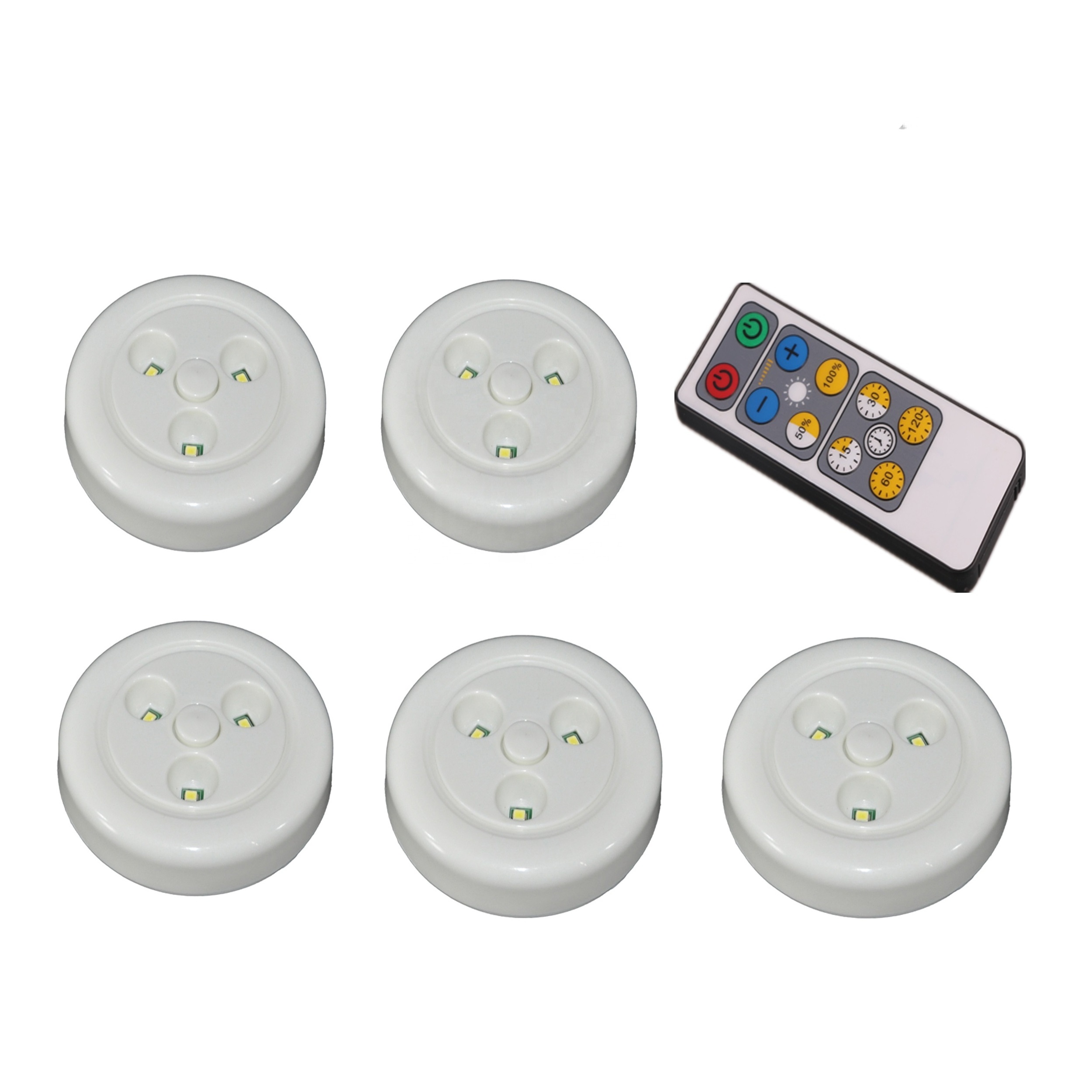 Cheap Best Click Push LED Lamp Night Light Battery Powered LED lights with remoter